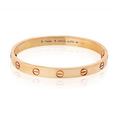  Cartier Cartier Love 18K Rose Gold Size 16 Bracelet - 4390913