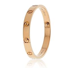  Cartier Cartier Love 18K Rose Gold Size 16 Bracelet - 4415829