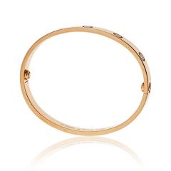  Cartier Cartier Love 18K Rose Gold Size 16 Bracelet - 4415831
