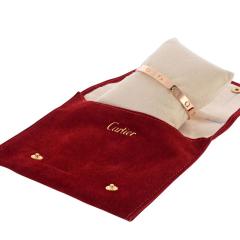  Cartier Cartier Love 18K Rose Gold Size 17 Bracelet - 4299234