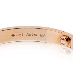  Cartier Cartier Love 18K Rose Gold Size 18 Bracelet - 4390901