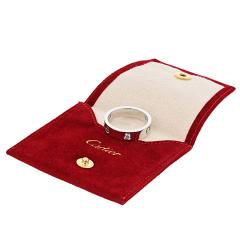  Cartier Cartier Love 18K White Gold 3 Diamond Ring - 4383093