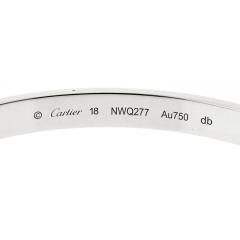  Cartier Cartier Love 18K White Gold Love Size 18 Bracelet - 4290054