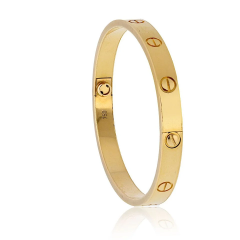  Cartier Cartier Love 18K Yellow Gold Size 17 Bracelet - 3927340