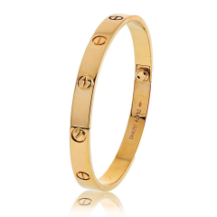  Cartier Cartier Love 18K Yellow Gold Size 18 Bracelet - 3888300