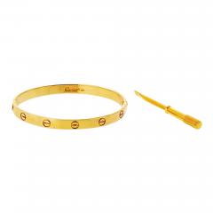  Cartier Cartier Love 18K Yellow Gold Vintage 1985 Size 18 Bracelet - 3985004