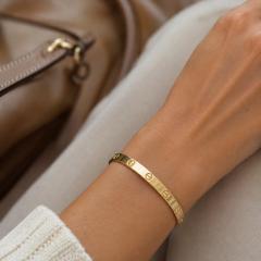  Cartier Cartier Love Bracelet Yellow Gold Size 17 - 4632421