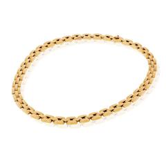  Cartier Cartier Maillon 18K Yellow Gold Three Row Necklace - 4687300