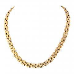  Cartier Cartier Maillon 18K Yellow Gold Three Row Necklace - 4688620