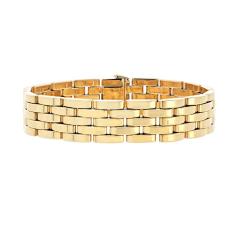  Cartier Cartier Maillon 18K Yellow Gold Vintage Panthere Bracelet - 4512243