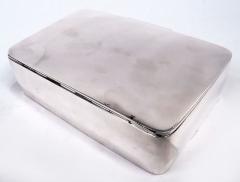 Cartier Cartier Modern Sterling Silver Box - 4353231