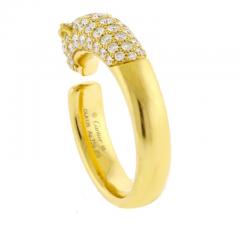  Cartier Cartier Panth re Half Pav Ring in 18K Gold with 0 68ct Diamonds - 4662312