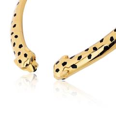  Cartier Cartier Panthere 18K Yellow Gold Double Spotted Collar Necklace - 4530453