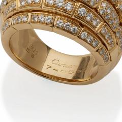  Cartier Cartier Paris 18K Gold and Diamond Maillon Panth re Bomb Ring - 3360905