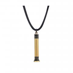  Cartier Cartier Paris Art Deco Enamel and Diamond Pencil Pendant Necklace - 3631702