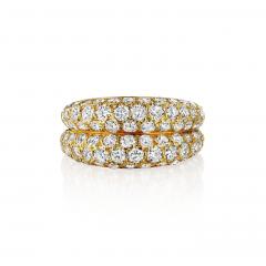  Cartier Cartier Paris Diamond Double Band Ring - 4456953