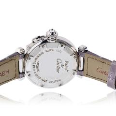  Cartier Cartier Pasha 18K White Gold 32mm Dial Diamond Markers 2398 Watch - 4577388