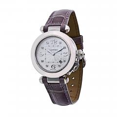  Cartier Cartier Pasha 18K White Gold 32mm Dial Diamond Markers 2398 Watch - 4578904