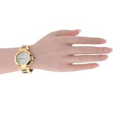  Cartier Cartier Pasha 18K Yellow Gold 38mm Ref 1989 Leather Accents Watch - 4577420