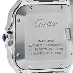  Cartier Cartier Santos Stainless Steel WSSA0018 4072 19 Links Circa 2023 Watch - 4290044