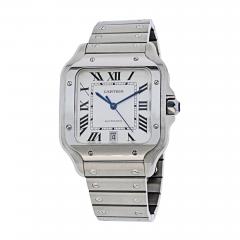  Cartier Cartier Santos Stainless Steel WSSA0018 4072 19 Links Circa 2023 Watch - 4290611