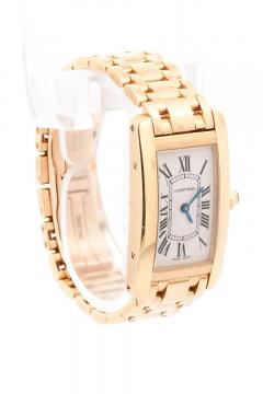  Cartier Cartier Tank Americaine 18K Gold Ladies Watch Ref 2482 - 3791399