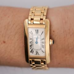  Cartier Cartier Tank Americaine 18K Gold Ladies Watch Ref 2482 - 3791411