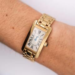  Cartier Cartier Tank Americaine 18K Gold Ladies Watch Ref 2482 - 3791415