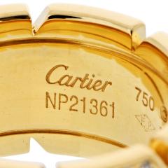  Cartier Cartier Tank Francaise 18K Yellow Gold 2 00cttw Round Diamond 11mm Wide Ring - 4481263