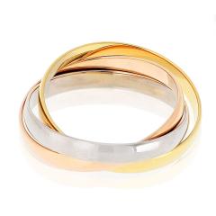  Cartier Cartier Trinity 18K Tri Color Roller Bracelet - 4706963