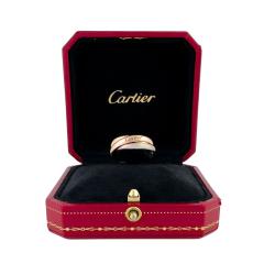  Cartier Cartier Trinity Classic 18K Three Tone Gold Ring - 4616936