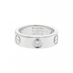  Cartier Cartier White Gold Love Ring with Three Diamonds - 3858005