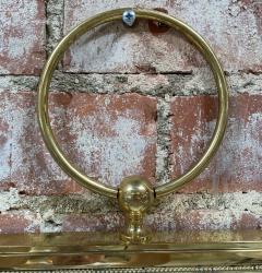  Cartier Large Square Brass Wall Mirror Italy 1960s - 1513587