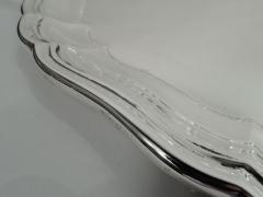  Cartier Large and Old Fashioned Sterling Silver Tea Tray by Cartier - 3750478