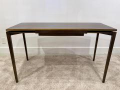  Cartier Signed Cartier Rare Bronze Desk w Lateral Extending Shelves - 4619768