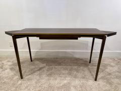  Cartier Signed Cartier Rare Bronze Desk w Lateral Extending Shelves - 4619823