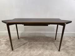  Cartier Signed Cartier Rare Bronze Desk w Lateral Extending Shelves - 4619883