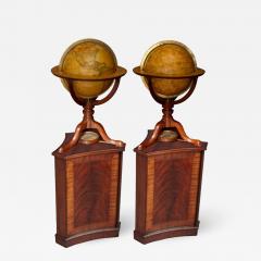  Cary s A Pair of George III 12 inch Terrestrial and Celestial Table Globes by Carys - 1012490