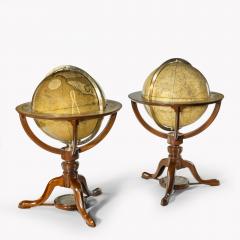  Cary s A pair of 12 inch table globes by G J Cary dated 1800 and 1821 - 2172218