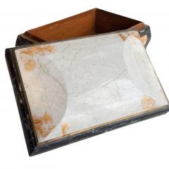  Casa Bique Casa Bique Tessellated Stone Brass Jewelry Dresser Box 1980 - 4397108