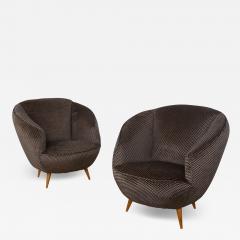  Casa Giardino Gio Ponti set of two armchairs 1950s - 3993553