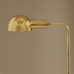  Casella Lighting Pair of American Mid century modern brass pharmacy lamps by Cassela - 3226791