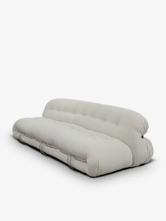  Cassina 944 SORIANA 3 SEAT SOFA IN TESS LOOK CORDA - 3595013