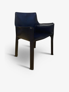  Cassina BELLINI 413 CAB CHAIR IN LEATHER - 3572367