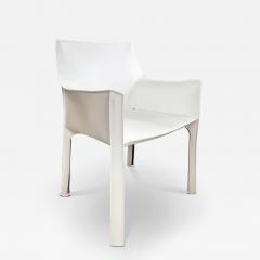  Cassina BELLINI 413 CAB CHAIR IN WHITE - 3551744