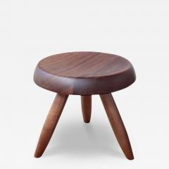  Cassina CHARLOTTE PERRIAND TABOURET BERGER STOOL IN WALNUT - 3100546