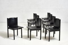  Cassina Caprile Dining Chairs by Gianfranco Frattini for Cassina circa 1980 - 1909494