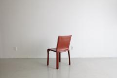  Cassina Cassina Cab Side Chairs in Red Leather - 642530