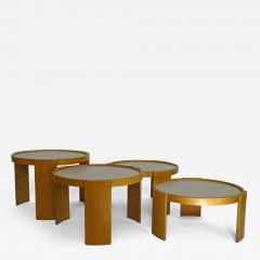  Cassina Gianfranco Frattini Large Version Nesting Tables for Cassina Italy 1966 - 4177085