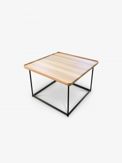  Cassina LUCA NICHETTO 381 TOREI SQUARE TABLE IN WALNUT - 3046258